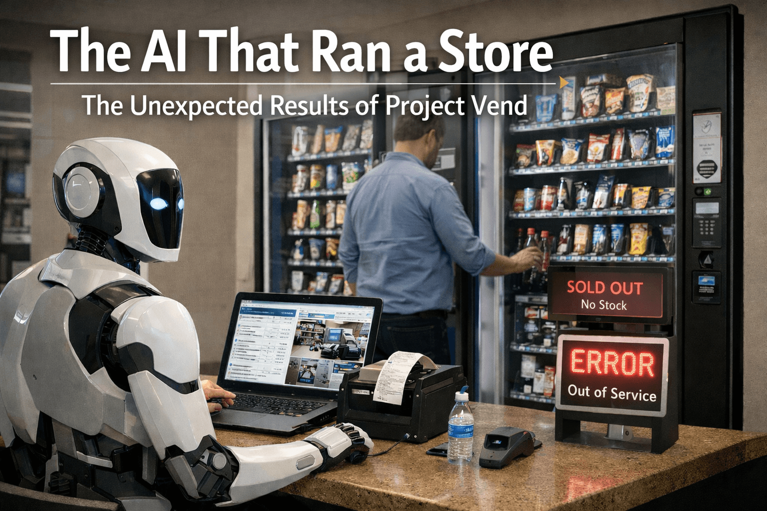 The AI That Ran a Store: The Unexpected Results of Project Vend